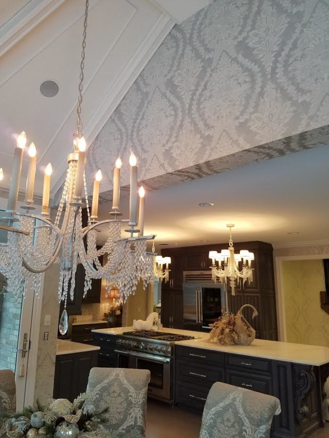 Ann Arbor Great Room, Dining Room, Hallway, Family Room, Kitchen Wallpaper