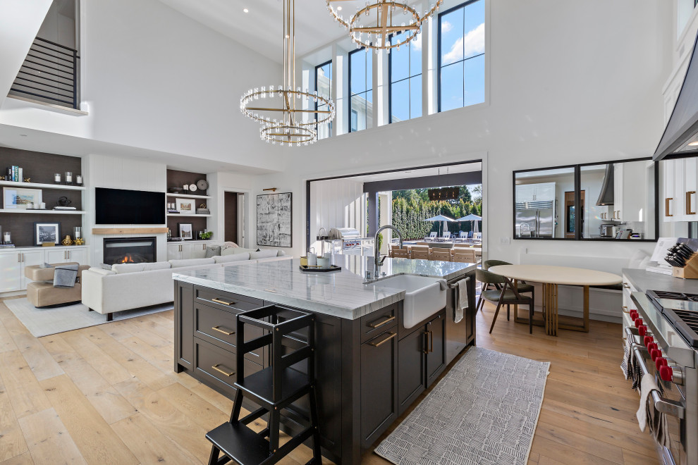 Kitchen - transitional kitchen idea in San Francisco