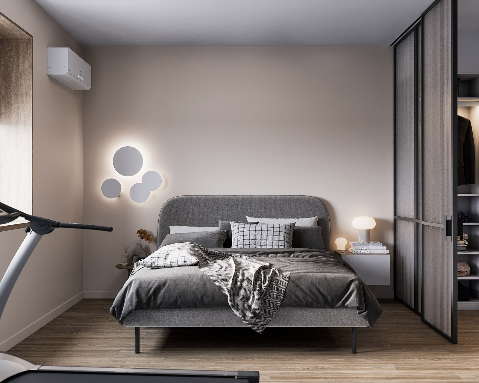 Хозяйская спальная.