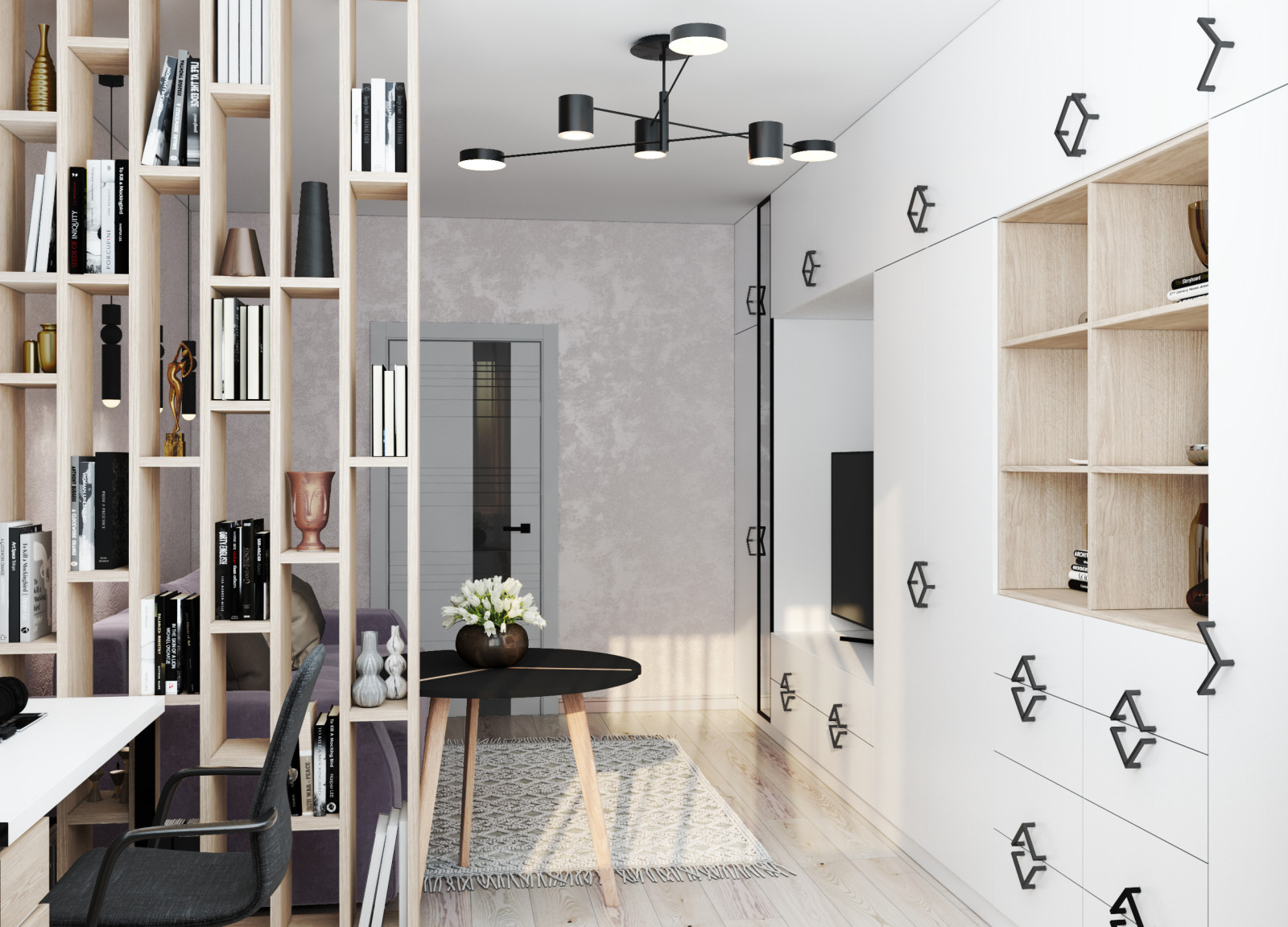 Двухкомнатная квартира с небольшой перепланировкой по ул. Шишкова