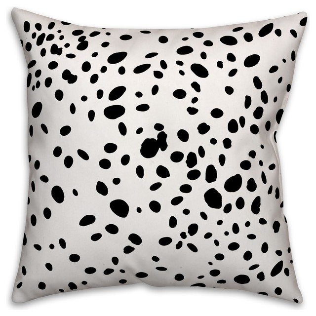 dalmatian throw pillow