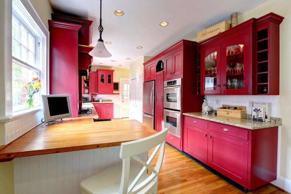Keep or Change a Red Kitchen