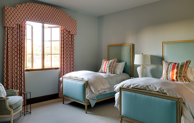 Refined Desert Haven transitional-bedroom