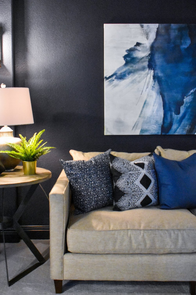 Frisco Modern Family Home - Modern - Living Room - Kansas City - by ...
