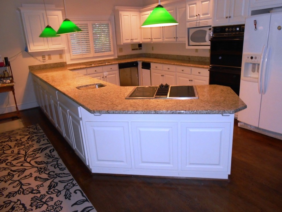 Giallo Ornamental Granite-exceptional for White Cabinets ...