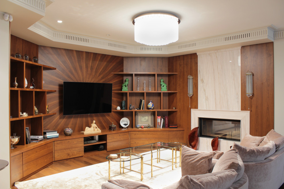 Гостиная из американского ореха