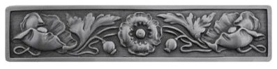 Notting Hill Poppy Pull - Antique Pewter
