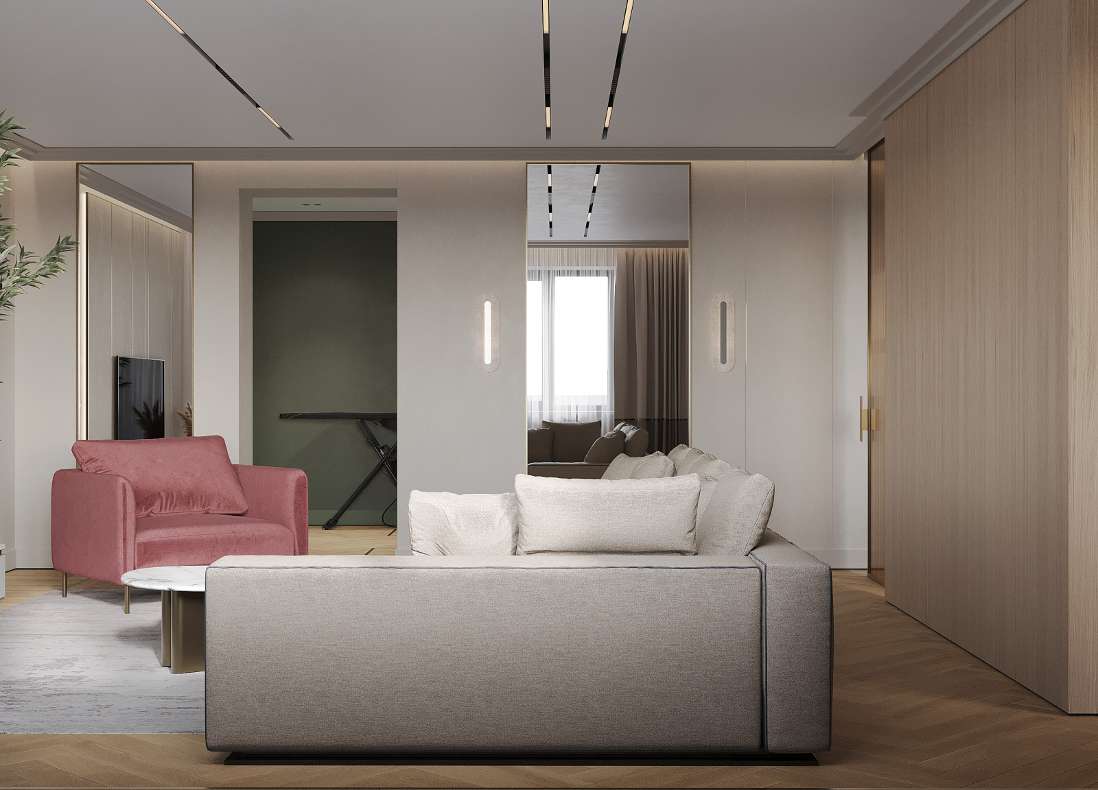 интерьер квартиры, Татарстан, Альметьевск, 150м2