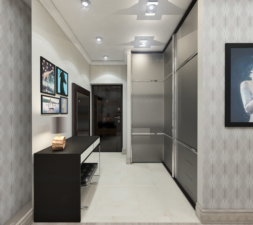 Дизайн интерьеров трёхкомнатной квартиры. Современный стиль.