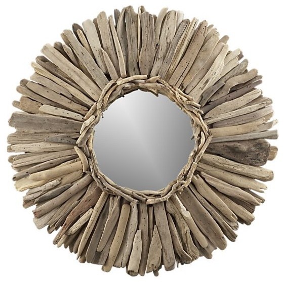 Driftwood Mirror - Eclectic - Wall Mirrors - by Crate&Barrel