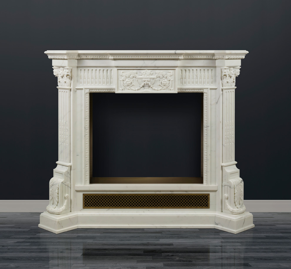 мраморный портал камина