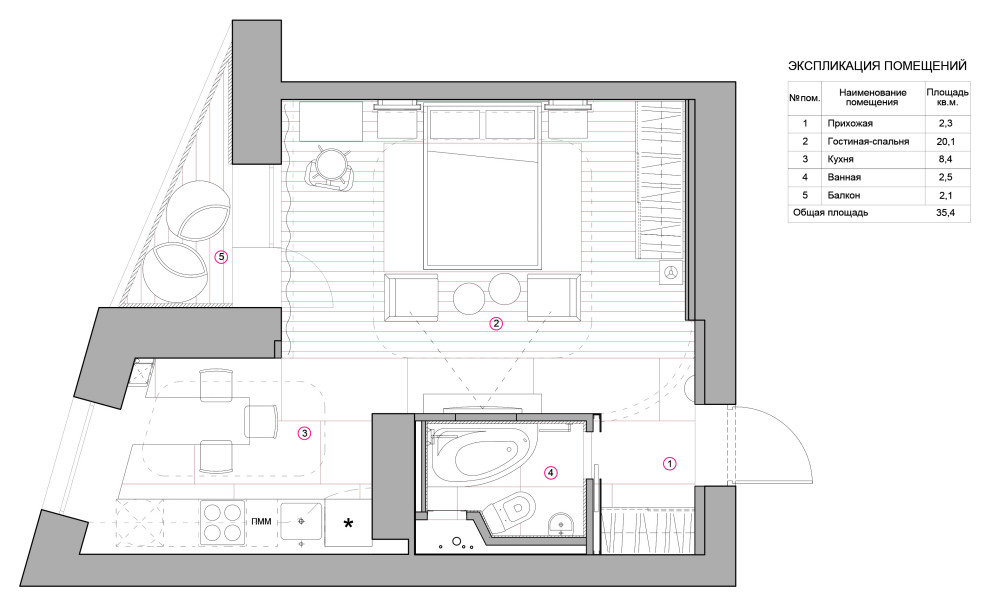 Студия в Троицке