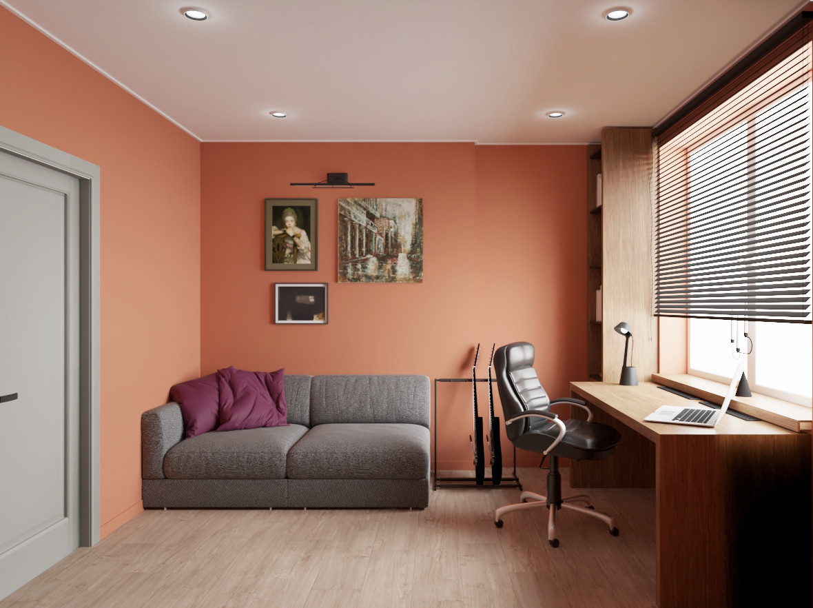 Квартира холостяка в центре города