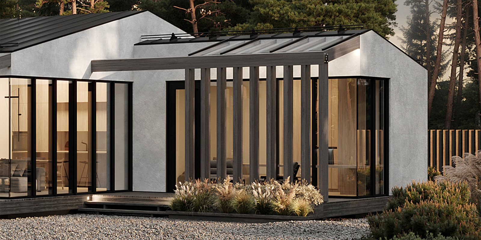 Проект одноэтажного дома в Репино