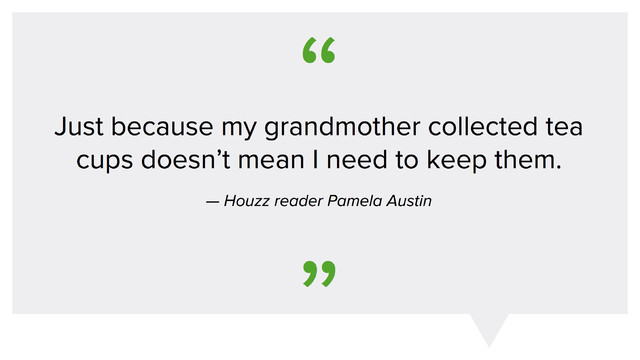 Moving Testimony: Downsizing Pearls From Houzz Readers 