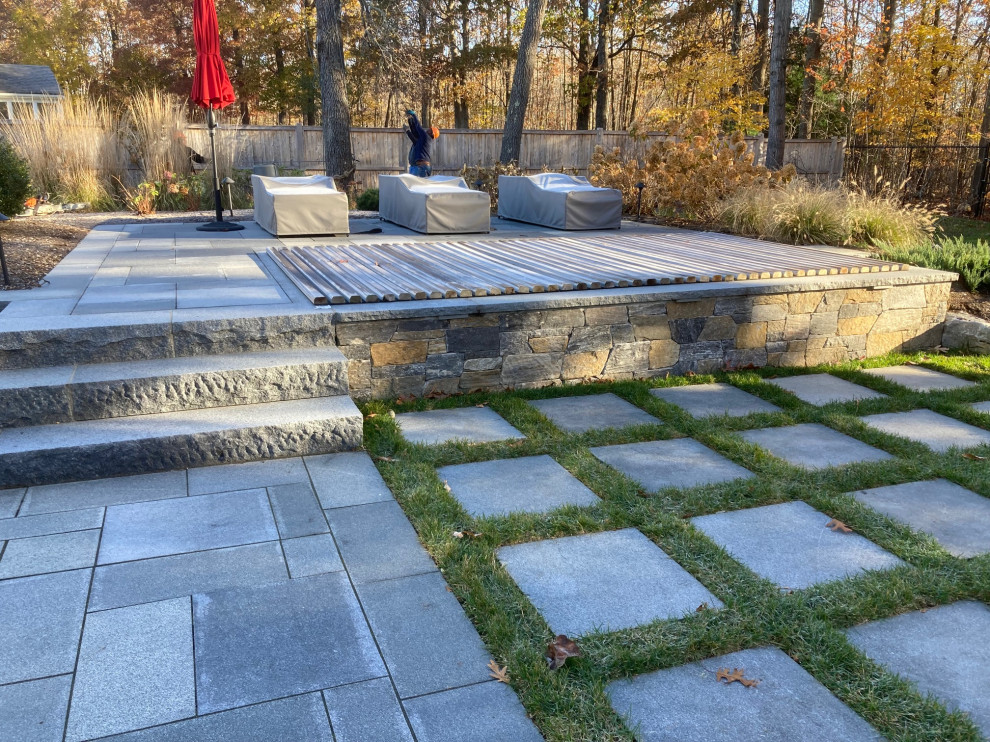 Landscape Makeover including a Soake Pool