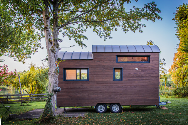 Projets Tiny house amerikansk-craftsman-hus-og-facade