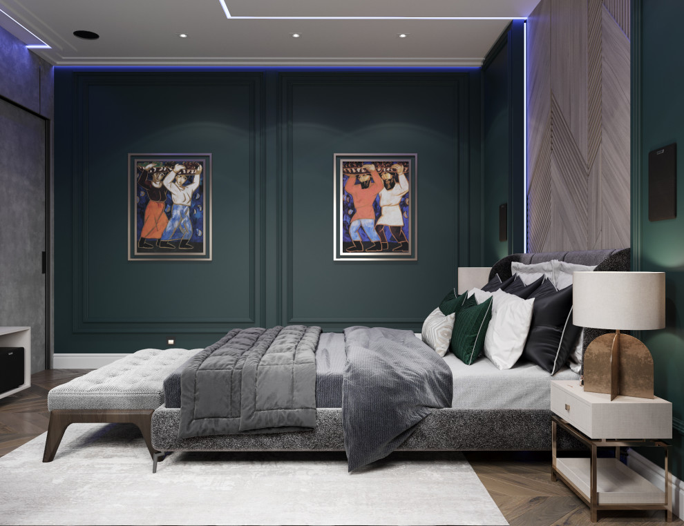 ЖК на Кировоградской улице, семейная пара и взрослый сын, квартира 120 кв.м.