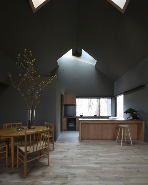 Case Study House #91 K house minimalistisch-esszimmer