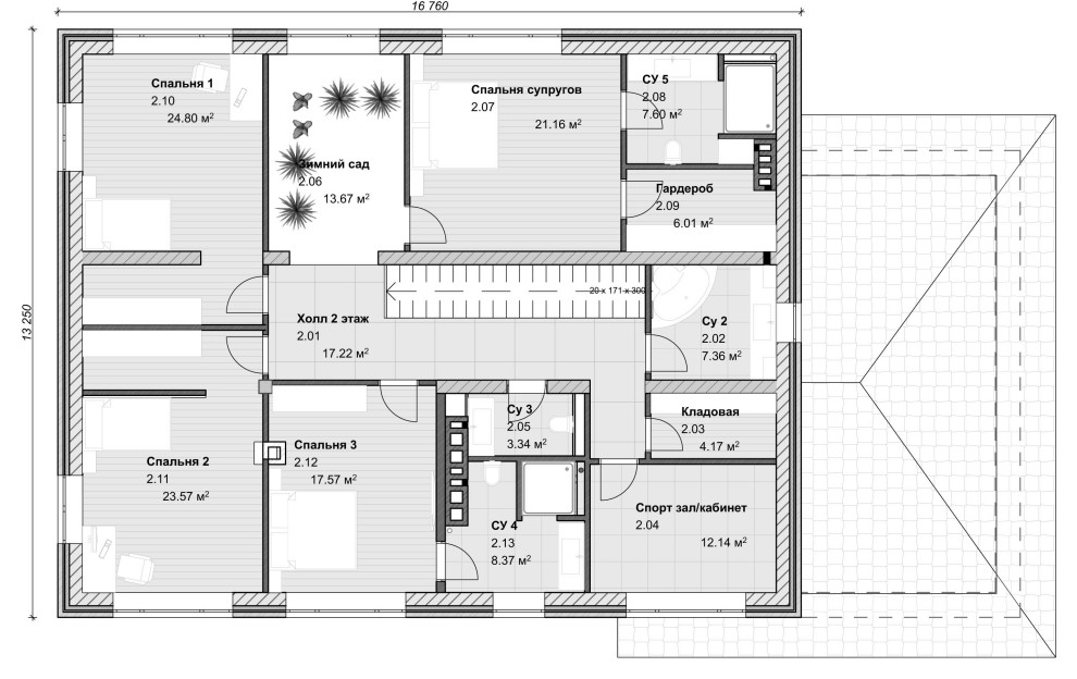 Дом 370 кв.м. в Московской области