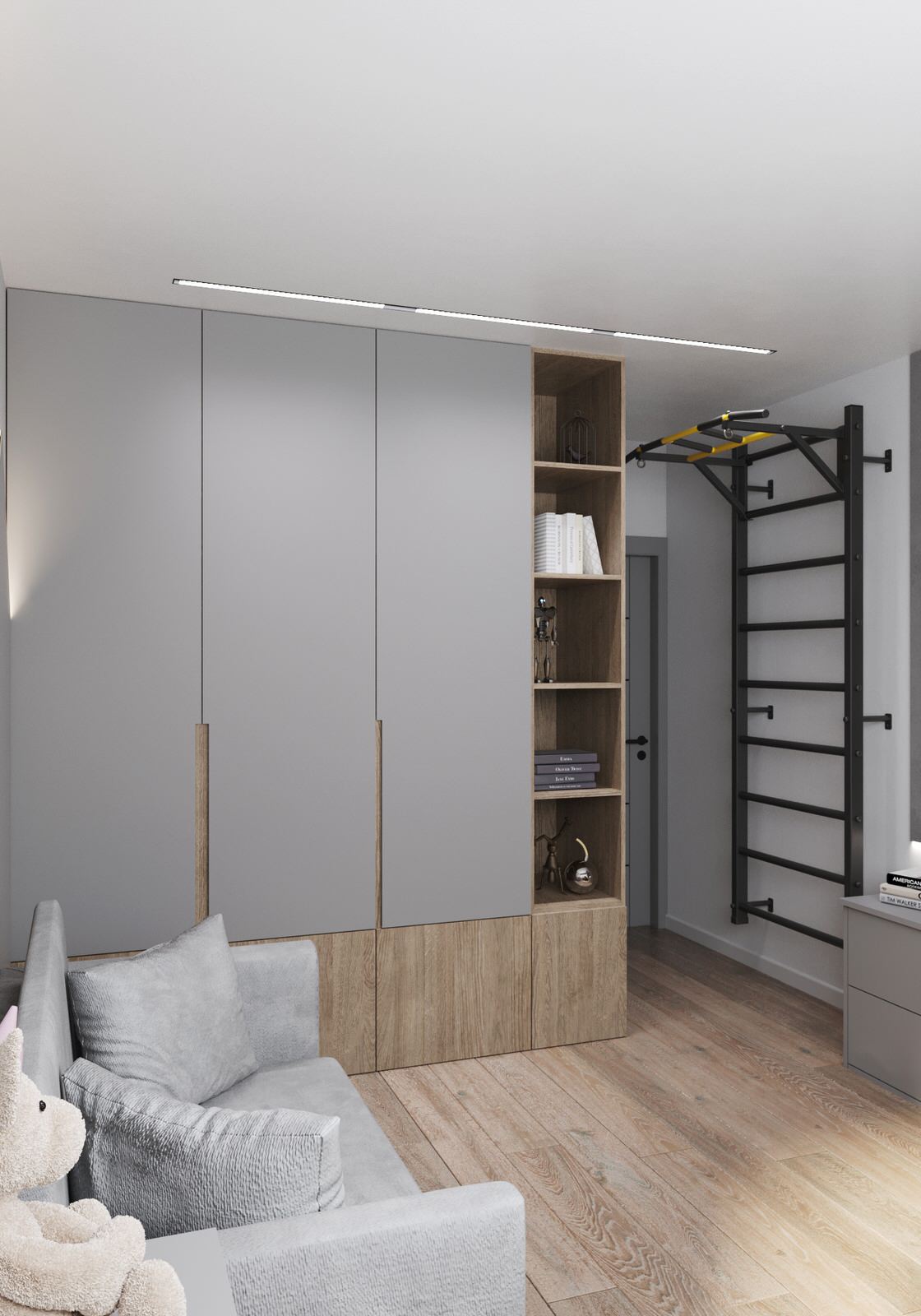 3-х комнатная квартира в одном стиле