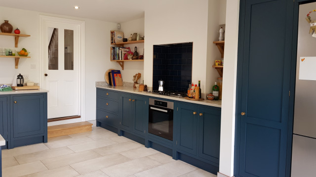 Kitchen modernisation nyklassisk-koekken