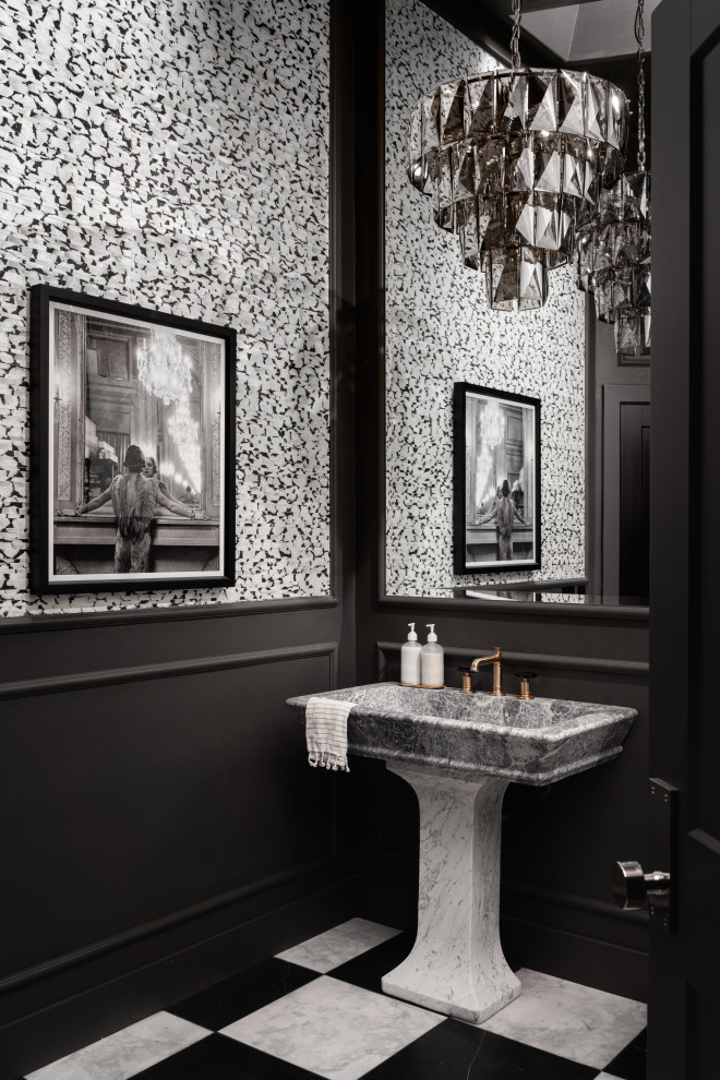 Its A Vibe - Powder Room - Phoenix - by Emmy Couture Designs LLC