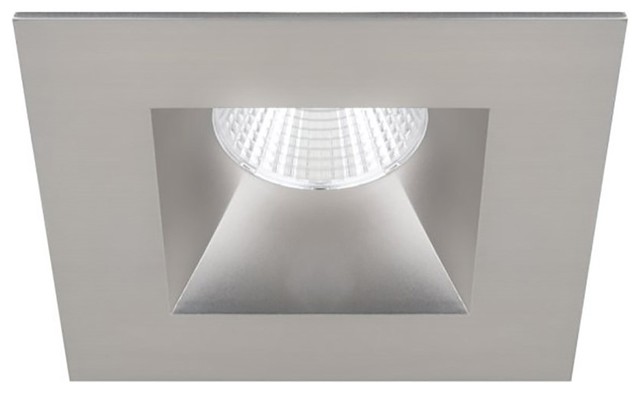 Wac Lighting Felis Oculux Led Square Open Flood Recessed Light 2700k Nickel