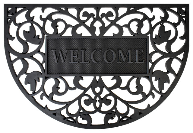 Calloway Mills 104832436 Welcome Arch Rubber Doormat, 24"x36"