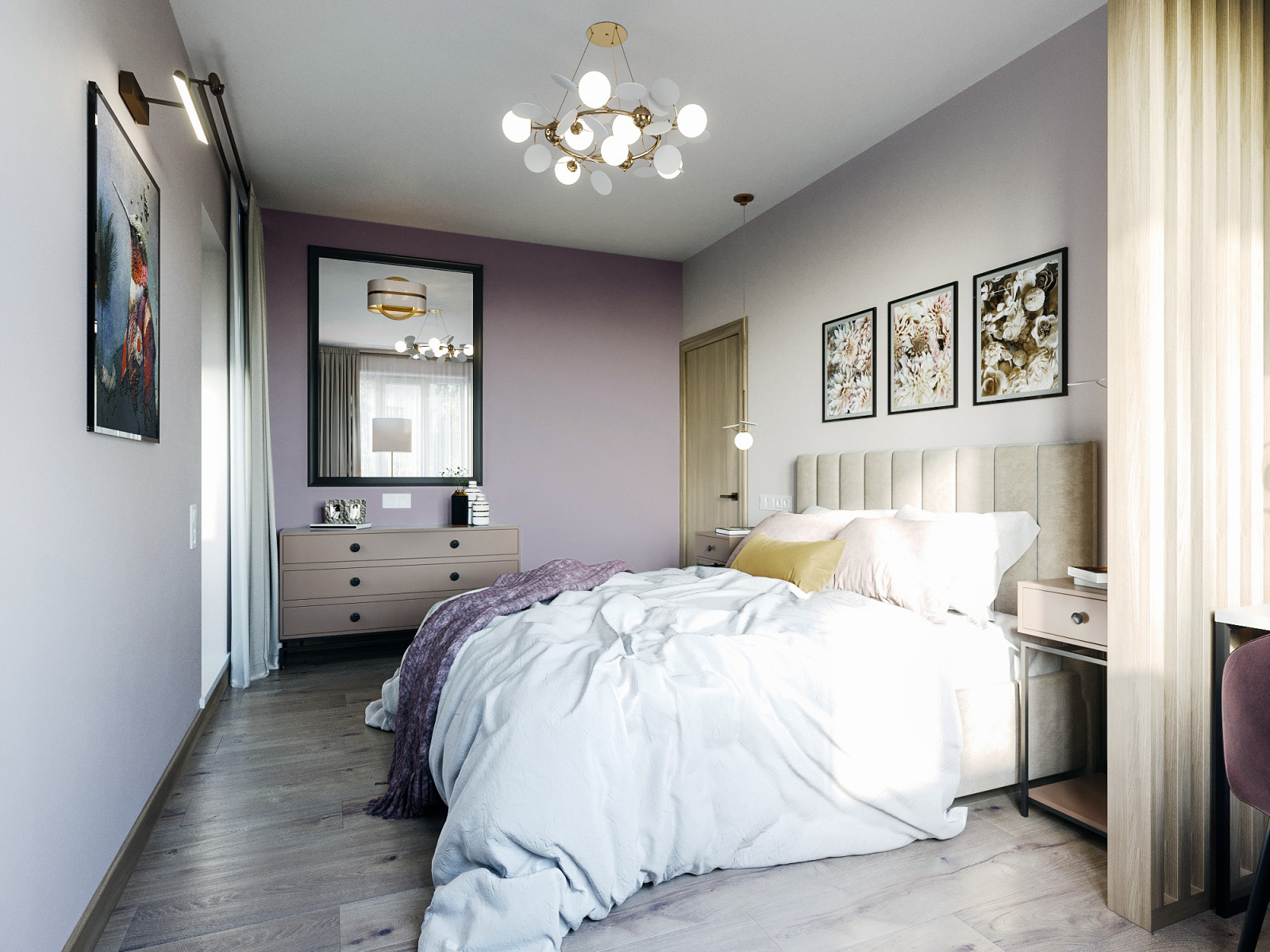 Квартира на Перервинском бульваре (85,25 м2) - СПОНТАННОСТЬ