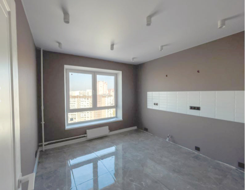 Кухня вид с двери