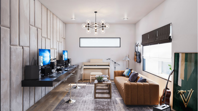 Rendering, Interior modern-rendering