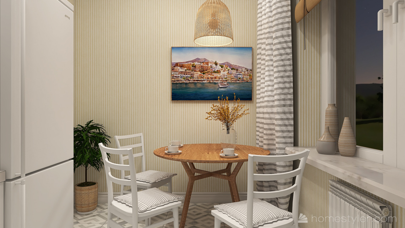 Кухня в средиземноморском стиле