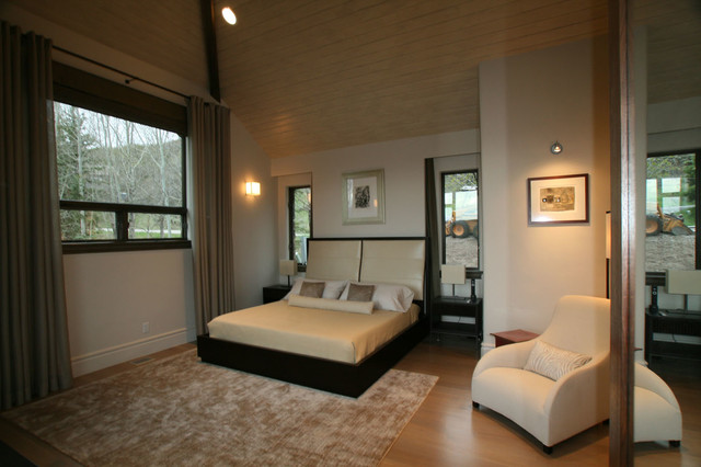 Interior contemporary-bedroom