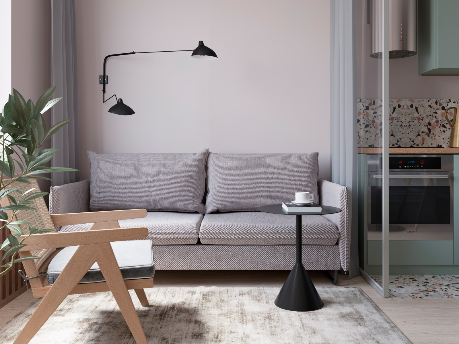 КВАРТИРА ДЛЯ ДЕВУШКИ И ЕЕ МАМЫ