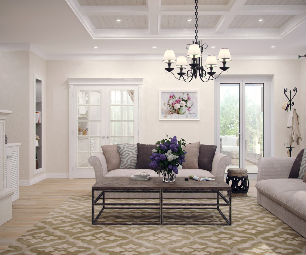 Интерьер загородного дома в стиле Кантри