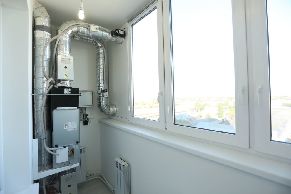 Реализация квартиры на Мичуринском в стиле минимализм. 45м2. 2016