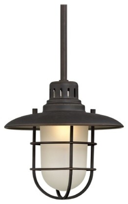 812-78 Nautical Mini-Pendant Light, Bolivian Bronze
