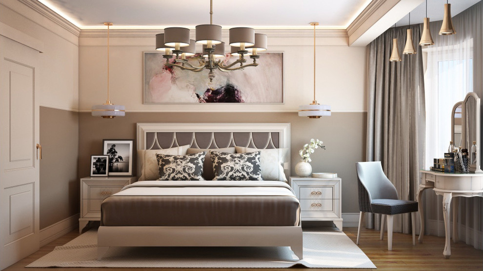 Квартира в стиле американская классика