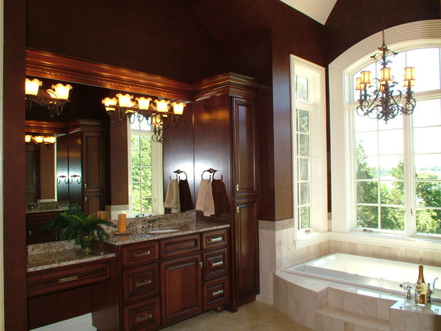 Master bath contemporary-bathroom