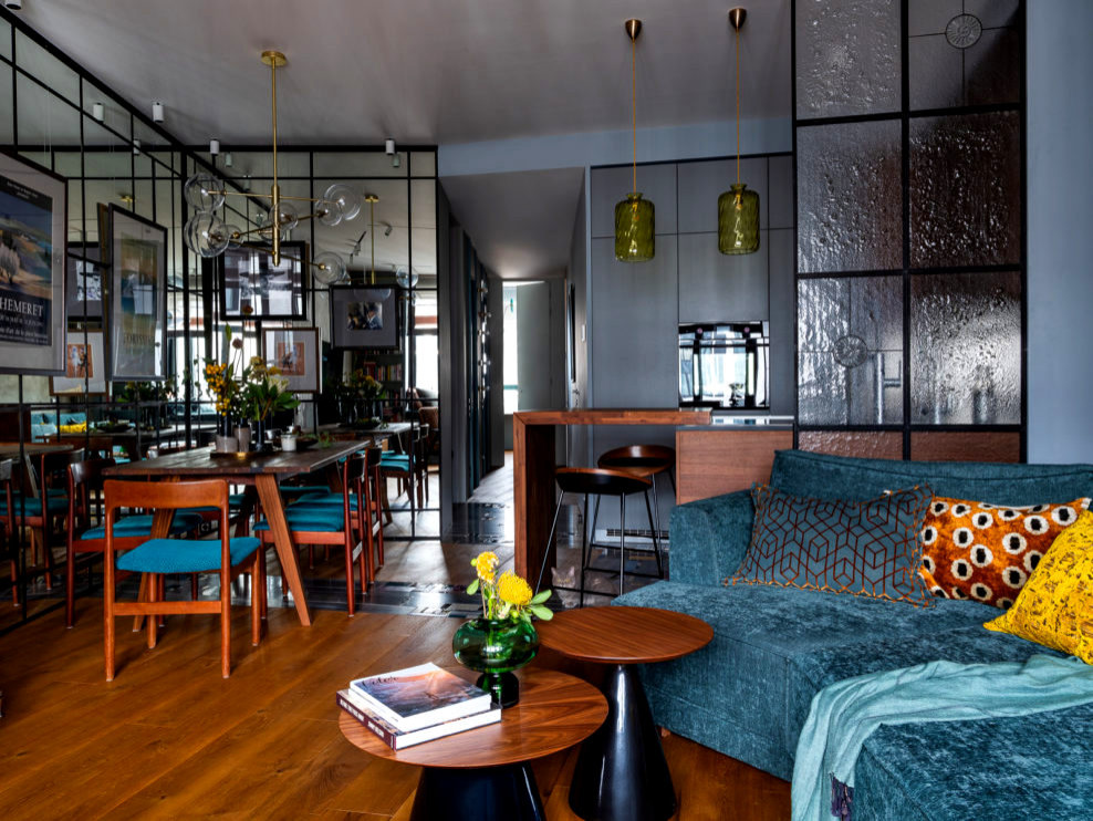 Квартира с атмосферой “итальянских 1960-х”