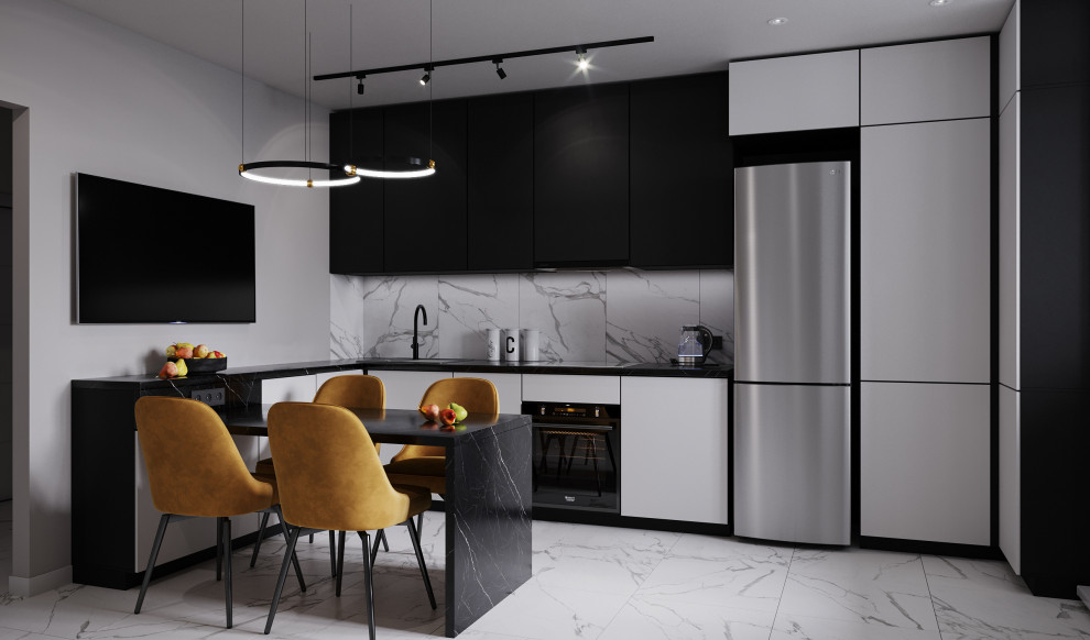 1-комнатная квартира, 46 кв.м.