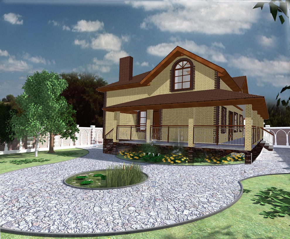 Вазуализации коттеджей и домов