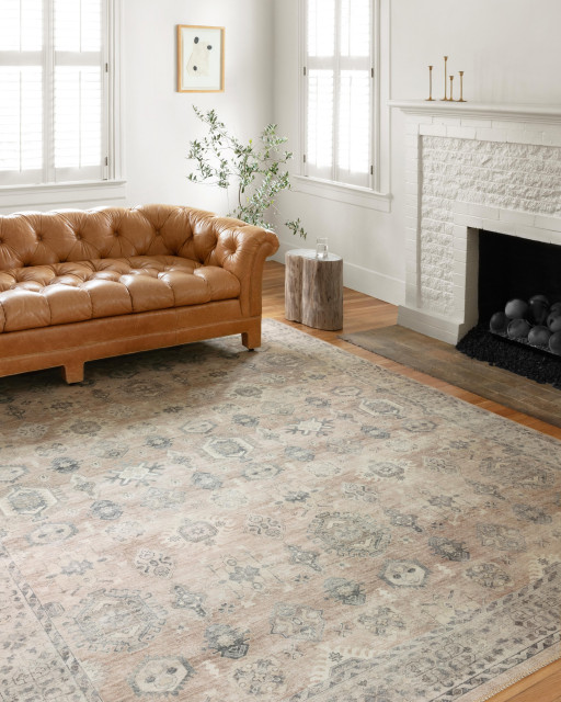 Loloi II Hathaway Printed Java / Multi Area Rug, 7'-6" X 9'-6"