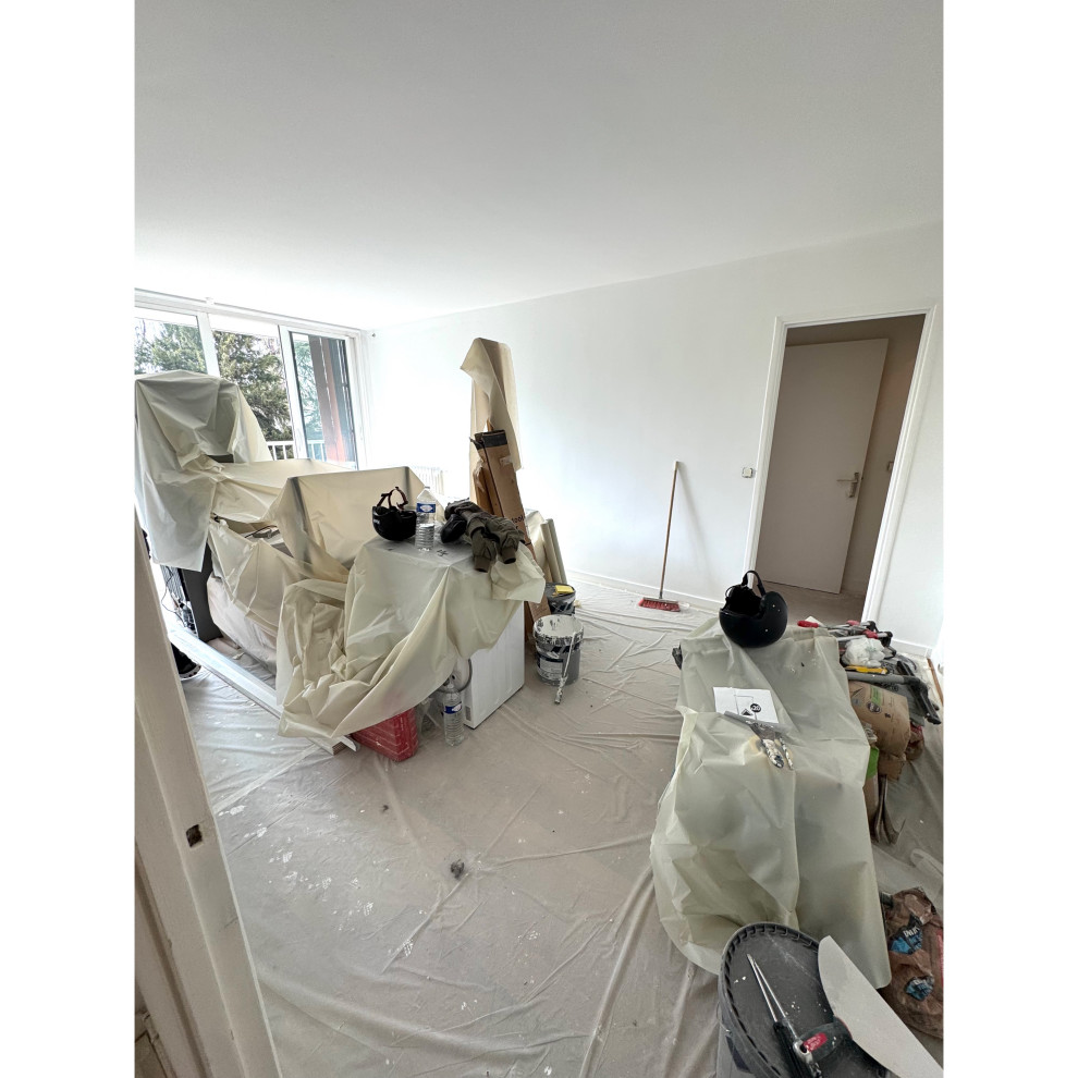 Projet Philippe Auguste, rénovation d'un 42m2