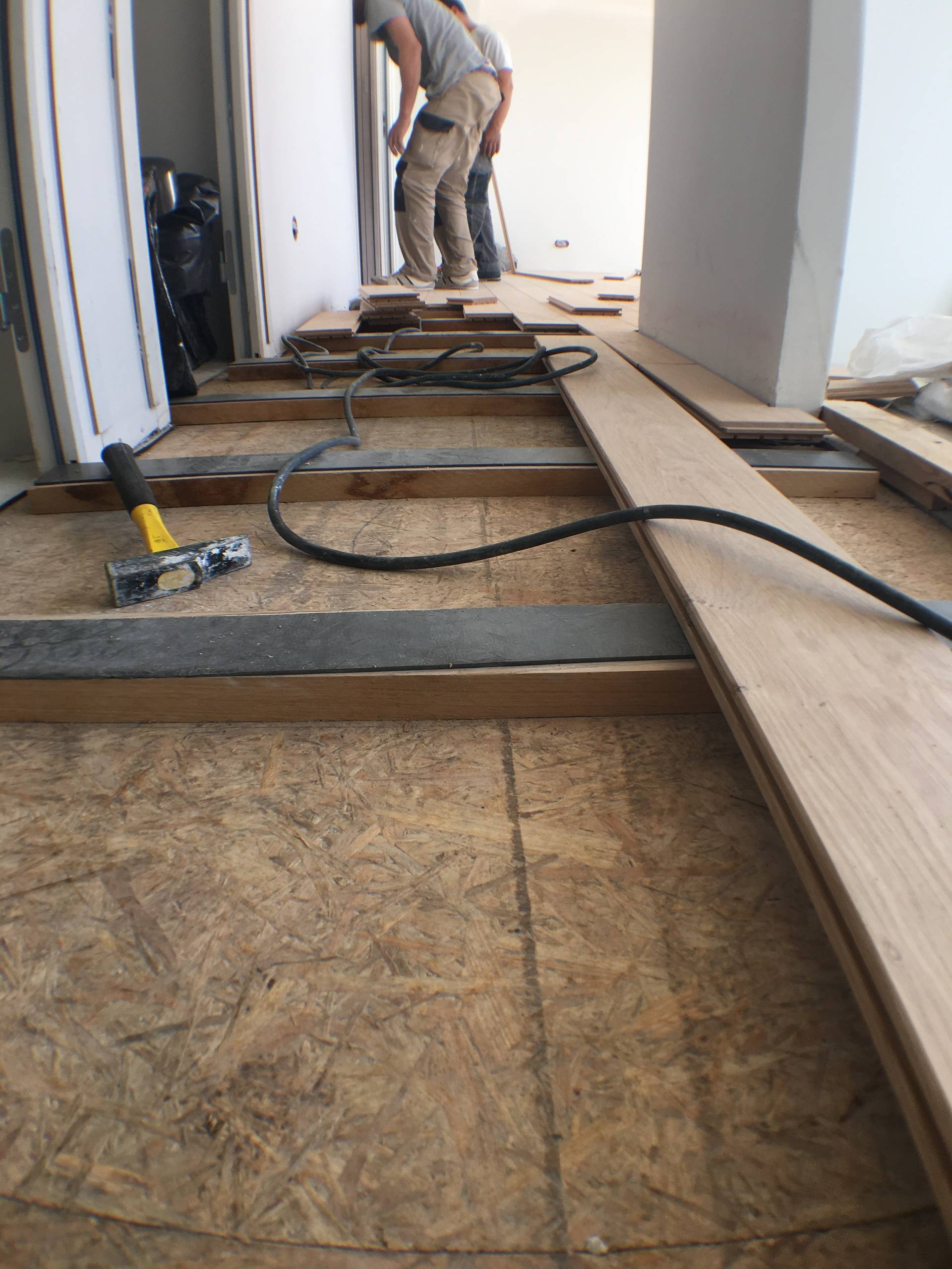 Extantion grenier en 2 appartements