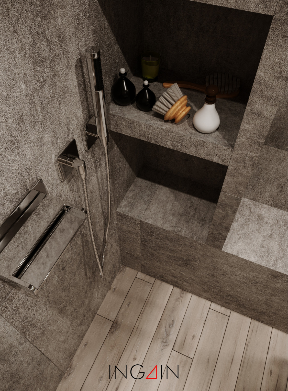 Санузел с душем