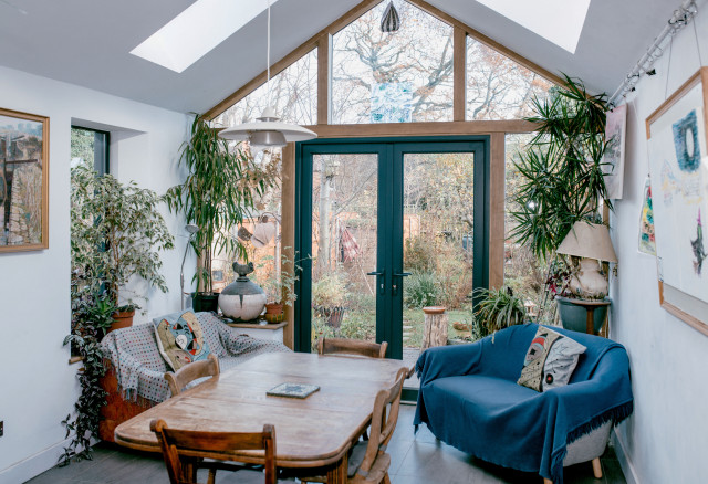 Light filled Extension contemporary-house-exterior