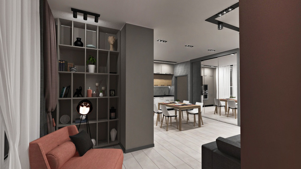 Квартира с элементами лофт