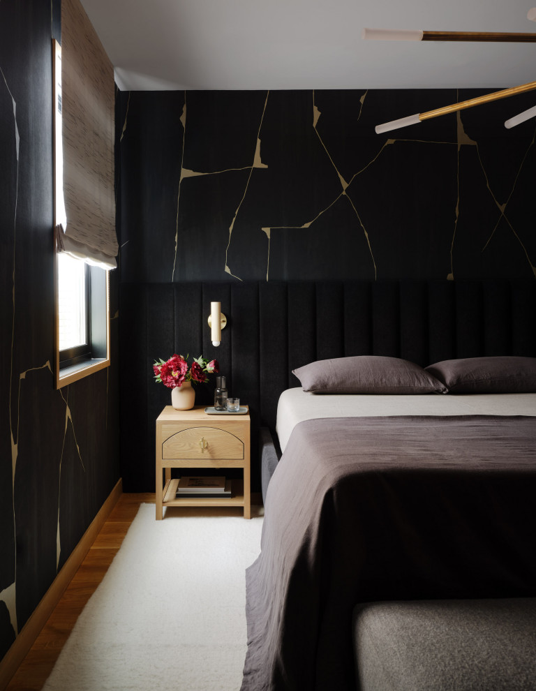 Inspiration for a contemporary bedroom in San Francisco.